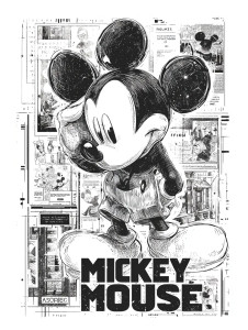 Mickey Mouse Design V2 Vinyl Car Decal Sticker – Waterproof & UV-Resistant 8.213333333333333"