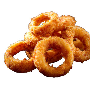 Onion Rings Vinyl Car Decal Sticker – Waterproof & UV-Resistant 3.4133333333333336"