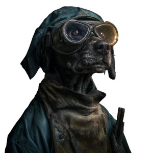 Welder Dog Vinyl Car Decal Sticker – Waterproof & UV-Resistant 3.4133333333333336" Welder Dog Vinyl Car Decal Sticker – Waterproof & UV-Resistant 3.4133333333333336"