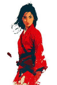 Mulan Vinyl Car Decal Sticker – Waterproof & UV-Resistant 4.4 Mulan Vinyl Car Decal Sticker – Waterproof & UV-Resistant 4.4