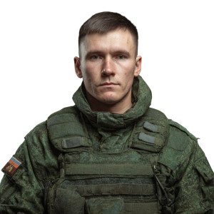 Russian Soldier Portrait V5 Vinyl Car Decal Sticker – Waterproof & UV-Resistant 3.4133333333333336"