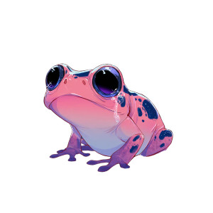 Cute Begging Frog Vinyl Car Decal Sticker – Waterproof & UV-Resistant 3.4133333333333336" Cute Begging Frog Vinyl Car Decal Sticker – Waterproof & UV-Resistant 3.4133333333333336"