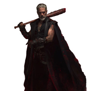 Vampire Lord Negan Vinyl Car Decal Sticker – Waterproof & UV-Resistant 6.826666666666667"