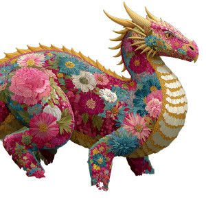Floral Dragon V3 Vinyl Car Decal Sticker – Waterproof & UV-Resistant 3.4133333333333336" Floral Dragon V3 Vinyl Car Decal Sticker – Waterproof & UV-Resistant 3.4133333333333336"