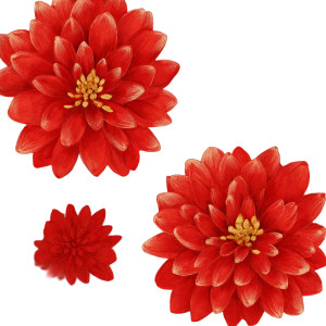 Red Flower V2 Vinyl Car Decal Sticker – Waterproof & UV-Resistant 3.4133333333333336" Red Flower V2 Vinyl Car Decal Sticker – Waterproof & UV-Resistant 3.4133333333333336"