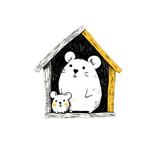 Happy Hamster Mouse Vinyl Car Decal Sticker – Waterproof & UV-Resistant 3.4133333333333336" Happy Hamster Mouse Vinyl Car Decal Sticker – Waterproof & UV-Resistant 3.4133333333333336"