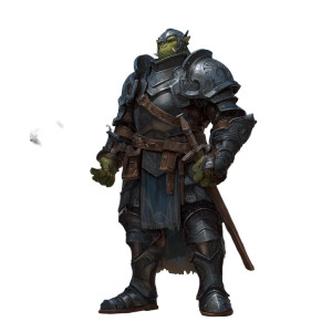 Half-Orc Knight Vinyl Car Decal Sticker – Waterproof & UV-Resistant 3.4133333333333336" Half-Orc Knight Vinyl Car Decal Sticker – Waterproof & UV-Resistant 3.4133333333333336"