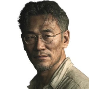 Thoughtful Cinematic Portrait Vinyl Car Decal Sticker – Waterproof & UV-Resistant 3.4133333333333336"