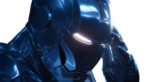 Blue Iron Man Vinyl Car Decal Sticker – Waterproof & UV-Resistant 5.4