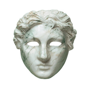 Venetian Mask V2 Vinyl Car Decal Sticker – Waterproof & UV-Resistant 3.4133333333333336"