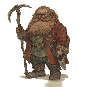 Gunnbja The Dwarf Vinyl Car Decal Sticker – Waterproof & UV-Resistant 3.4133333333333336"