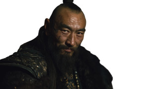 Mongol Khan Portrait Vinyl Car Decal Sticker – Waterproof & UV-Resistant 2.8266666666666667"