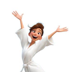 Happy Pixar Woman Vinyl Car Decal Sticker – Waterproof & UV-Resistant 3.4133333333333336" Happy Pixar Woman Vinyl Car Decal Sticker – Waterproof & UV-Resistant 3.4133333333333336"
