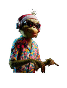 Dj Grinch Vinyl Car Decal Sticker – Waterproof & UV-Resistant 8.213333333333333" Dj Grinch Vinyl Car Decal Sticker – Waterproof & UV-Resistant 8.213333333333333"