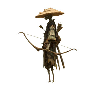 Mushroom Archer V2 Vinyl Car Decal Sticker – Waterproof & UV-Resistant 3.4133333333333336"