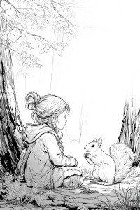 Forest Encounter V3 Vinyl Car Decal Sticker – Waterproof & UV-Resistant 8.96"