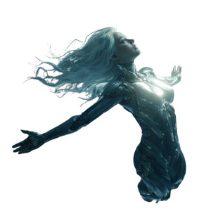 Futuristic Cyborg V10 Vinyl Car Decal Sticker – Waterproof & UV-Resistant 6.826666666666667"