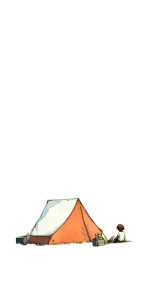 Child Camping Meadow Vinyl Car Decal Sticker – Waterproof & UV-Resistant 4.906666666666666"