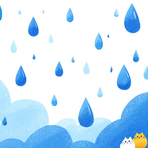 Raindrops And Cat Vinyl Car Decal Sticker – Waterproof & UV-Resistant 3.4133333333333336" Raindrops And Cat Vinyl Car Decal Sticker – Waterproof & UV-Resistant 3.4133333333333336"