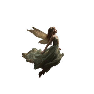 Tiny Forest Fairy V2 Vinyl Car Decal Sticker – Waterproof & UV-Resistant 3.4133333333333336"