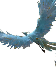 Divine Qingluan Soars Vinyl Car Decal Sticker – Waterproof & UV-Resistant 8.213333333333333"
