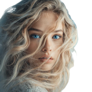 Blue-Eyed Woman V4 Vinyl Car Decal Sticker – Waterproof & UV-Resistant 3.4133333333333336" Blue-Eyed Woman V4 Vinyl Car Decal Sticker – Waterproof & UV-Resistant 3.4133333333333336"