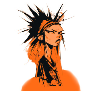 Angry Punk Girl V2 Vinyl Car Decal Sticker – Waterproof & UV-Resistant 3.4133333333333336" Angry Punk Girl V2 Vinyl Car Decal Sticker – Waterproof & UV-Resistant 3.4133333333333336"