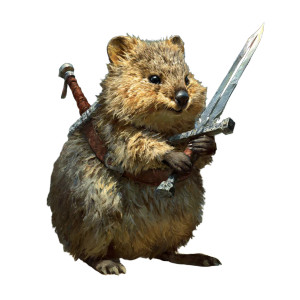 Sword-Wielding Quokka Vinyl Car Decal Sticker – Waterproof & UV-Resistant 3.4133333333333336" Sword-Wielding Quokka Vinyl Car Decal Sticker – Waterproof & UV-Resistant 3.4133333333333336"
