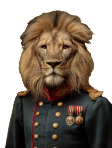 Royal Lion Soldier V2 Vinyl Car Decal Sticker – Waterproof & UV-Resistant 8.213333333333333" Royal Lion Soldier V2 Vinyl Car Decal Sticker – Waterproof & UV-Resistant 8.213333333333333"