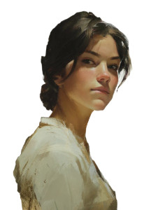 Portrait Of Woman V70 Vinyl Car Decal Sticker – Waterproof & UV-Resistant 4.1066666666666665"