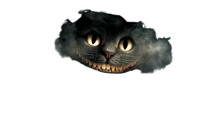 Mysterious Grinning Cat Vinyl Car Decal Sticker – Waterproof & UV-Resistant 2.72"