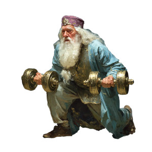 Dumbledore'S Workout Vinyl Car Decal Sticker – Waterproof & UV-Resistant 3.4133333333333336"