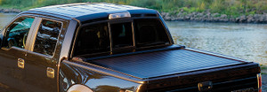 SwitchBlade Hard Retractable Tonneau Cover | Non-Lockable | For Toyota Tundra | Easy Installation | Full Bed Access