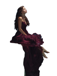 Dreamy Brunette Portrait V2 Vinyl Car Decal Sticker – Waterproof & UV-Resistant 4.1066666666666665"