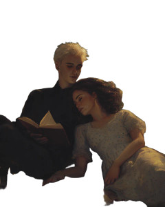 Malfoy And Granger Picnic Vinyl Car Decal Sticker – Waterproof & UV-Resistant 4.0"