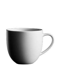 White Ceramic Cup V2 Vinyl Car Decal Sticker – Waterproof & UV-Resistant 4.0"