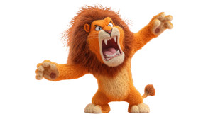 Angry Roaring Lion Vinyl Car Decal Sticker – Waterproof & UV-Resistant 2.72" Angry Roaring Lion Vinyl Car Decal Sticker – Waterproof & UV-Resistant 2.72"