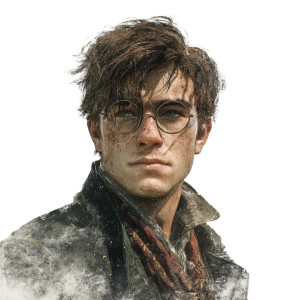 Young Cajun Man Vinyl Car Decal Sticker – Waterproof & UV-Resistant 3.4133333333333336"