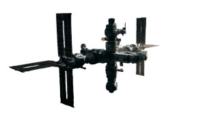 Advanced Space Station Vinyl Car Decal Sticker – Waterproof & UV-Resistant 5.4