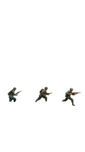 Wwii Soldiers Battle Vinyl Car Decal Sticker – Waterproof & UV-Resistant 9.706666666666667"