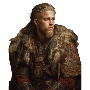 Viking Noble Portrait Vinyl Car Decal Sticker – Waterproof & UV-Resistant 6.826666666666667" Viking Noble Portrait Vinyl Car Decal Sticker – Waterproof & UV-Resistant 6.826666666666667"