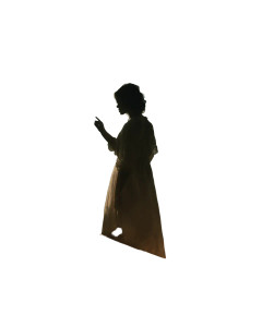Ghostly Woman V4 Vinyl Car Decal Sticker – Waterproof & UV-Resistant 4.0"