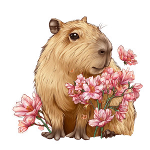 Kawaii Capybara V2 Vinyl Car Decal Sticker – Waterproof & UV-Resistant 3.4133333333333336" Kawaii Capybara V2 Vinyl Car Decal Sticker – Waterproof & UV-Resistant 3.4133333333333336"