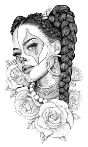 Tattooed Woman Sticker Vinyl Car Decal Sticker – Waterproof & UV-Resistant 4.746666666666667" Tattooed Woman Sticker Vinyl Car Decal Sticker – Waterproof & UV-Resistant 4.746666666666667"