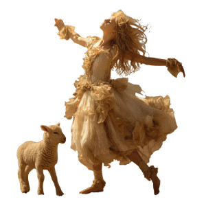Lion Girl Dancing Vinyl Car Decal Sticker – Waterproof & UV-Resistant 3.4133333333333336" Lion Girl Dancing Vinyl Car Decal Sticker – Waterproof & UV-Resistant 3.4133333333333336"