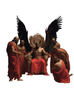 Lucifer As King Vinyl Car Decal Sticker – Waterproof & UV-Resistant 4.0"
