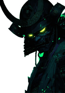 Oni Samurai V16 Vinyl Car Decal Sticker – Waterproof & UV-Resistant 8.746666666666666" Oni Samurai V16 Vinyl Car Decal Sticker – Waterproof & UV-Resistant 8.746666666666666"