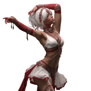 Zeltron Dancer Vinyl Car Decal Sticker – Waterproof & UV-Resistant 3.4133333333333336"