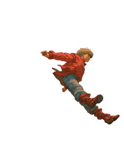 Floating Space Boy V3 Vinyl Car Decal Sticker – Waterproof & UV-Resistant 4.05333333333333