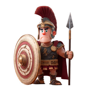 Spartan Warrior V255 Vinyl Car Decal Sticker – Waterproof & UV-Resistant 6.826666666666667"